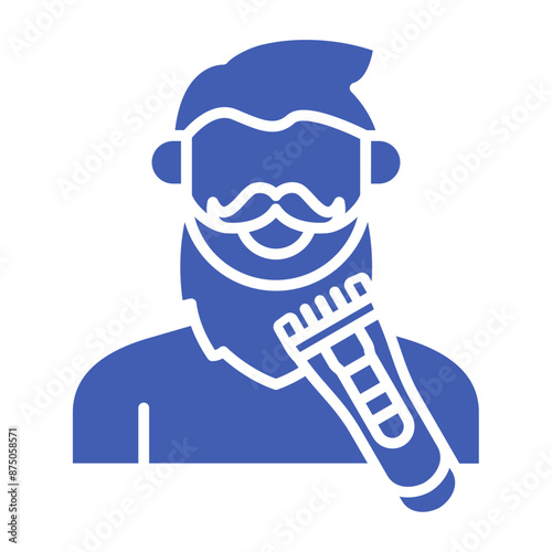 Beard trimming Icon