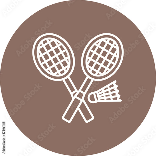 Badminton Icon