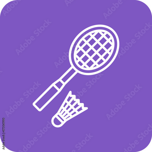 Badminton Icon