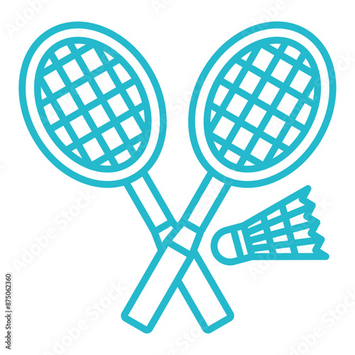 Badminton Icon