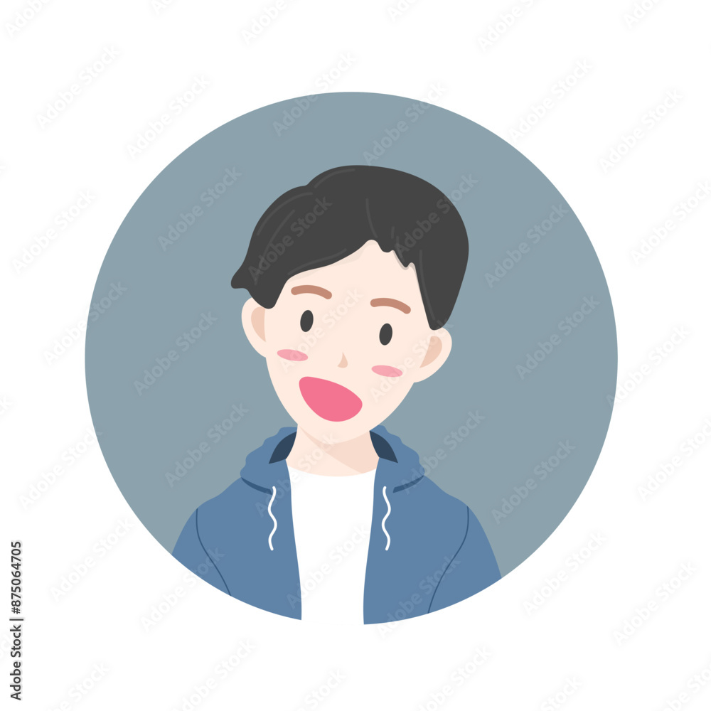 Character face vector isolated on white background, Vector illustration EPS 10 Character face vector isolated on white background, Vector illustration EPS 10