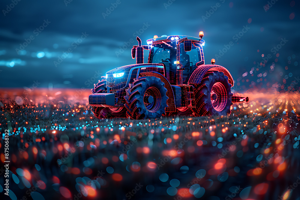 bulldozer, construction equipment. Digital wireframe polygon illustration. technology of lines and points
bulldozer, construction equipment. Digital wireframe polygon illustration. technology of lines and points