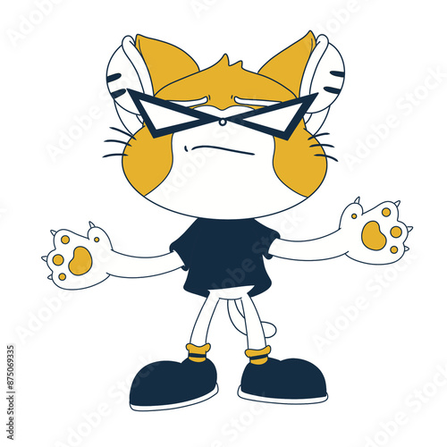 Cat glasses