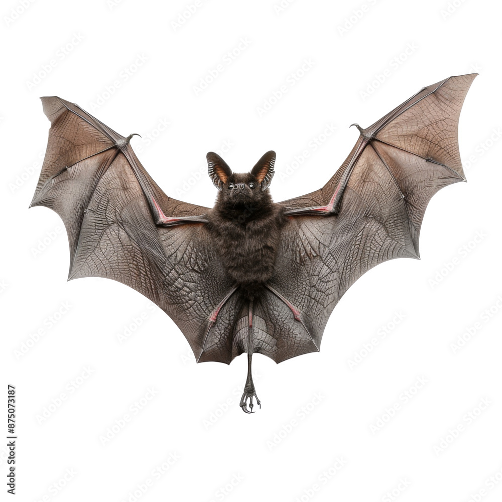 Halloween decorative bat isolated on transparent or white background Halloween decorative bat isolated on transparent or white background
