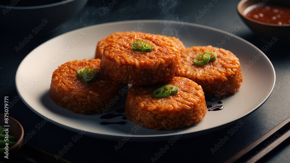Tteokbokki - Spicy rice cakes Tteokbokki - Spicy rice cakes