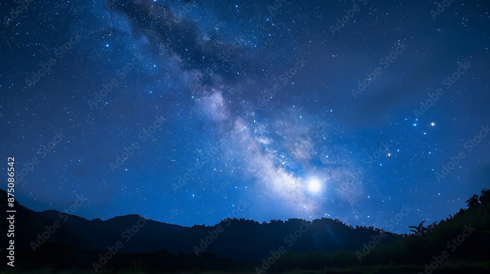 blue moon background concept blue moon background concept