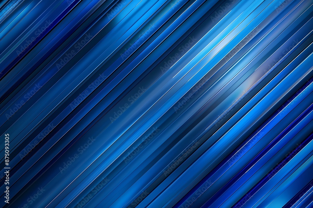 Abstract blue metallic background with diagonal lines, sharp edges, and shadows, perfect for a modern industrial look. Abstract blue metallic background with diagonal lines, sharp edges, and shadows, perfect for a modern industrial look.
