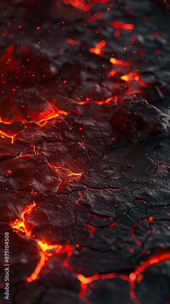 This is a 3D illustration of Pele's Hair Lava, Basalt Glass, Volcanic Glass. AI generated illustration This is a 3D illustration of Pele's Hair Lava, Basalt Glass, Volcanic Glass. AI generated illustration