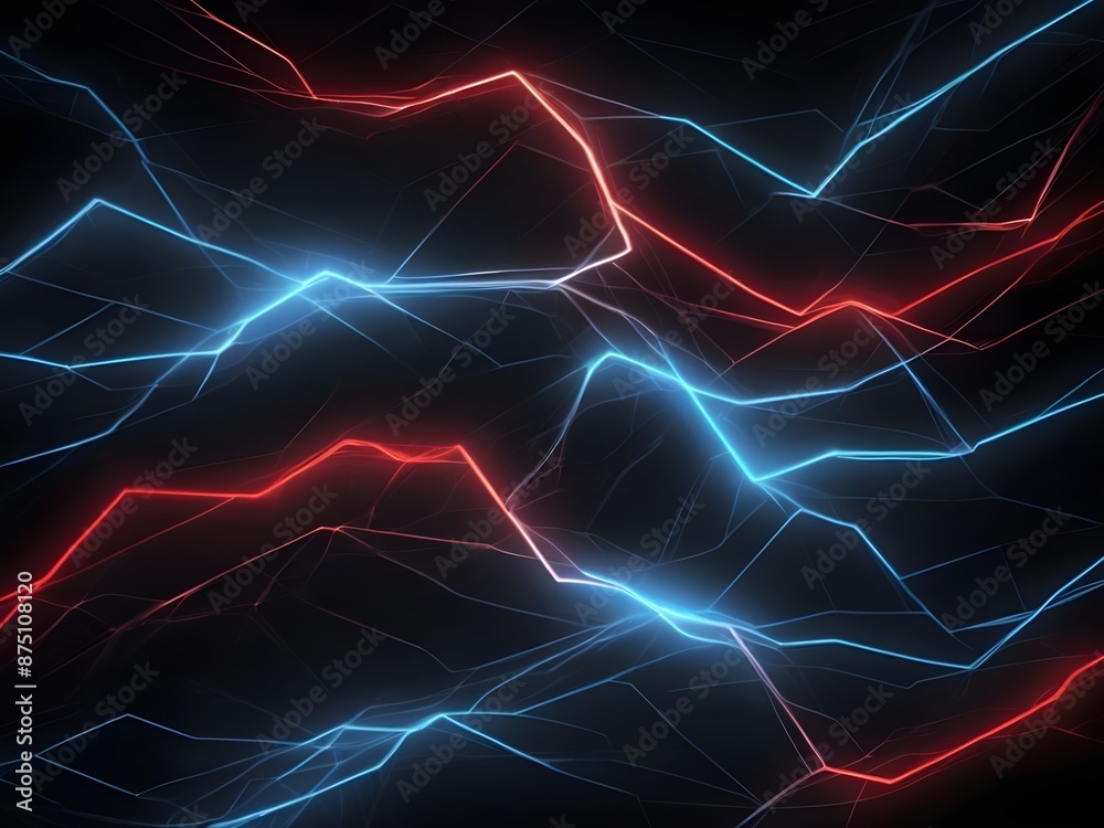 abstract lines red and blue neon color background abstract lines red and blue neon color background