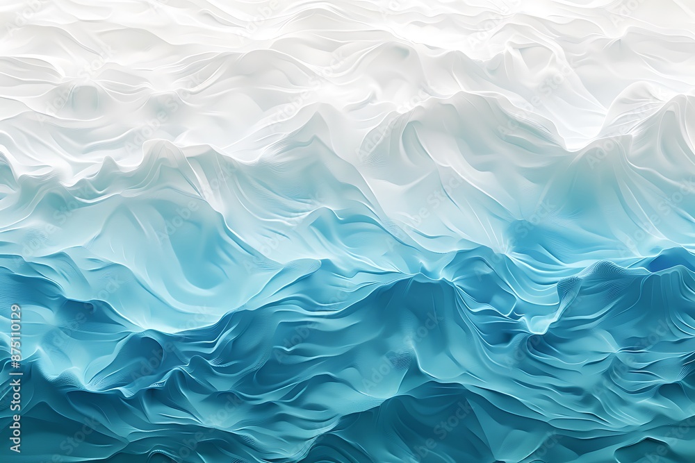 Abstract background with waves of sand and sea water, beautiful blue and white colors, realistic photo. Abstract background with waves of sand and sea water, beautiful blue and white colors, realistic photo.