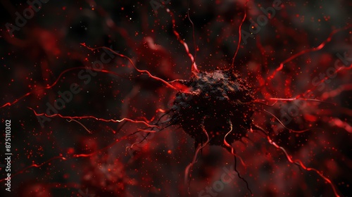 Synapses and neurons transmit electrochemical signals