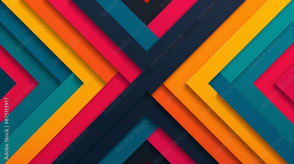 Vibrant and artistic illustration featuring symmetrical, modular patterns, crisp lines, and harmonious gradients; a dynamic, stylish, and professional visual appeal. Illustration, Image, , Minimalism, Vibrant and artistic illustration featuring symmetrical, modular patterns, crisp lines, and harmonious gradients; a dynamic, stylish, and professional visual appeal. Illustration, Image, , Minimalism,