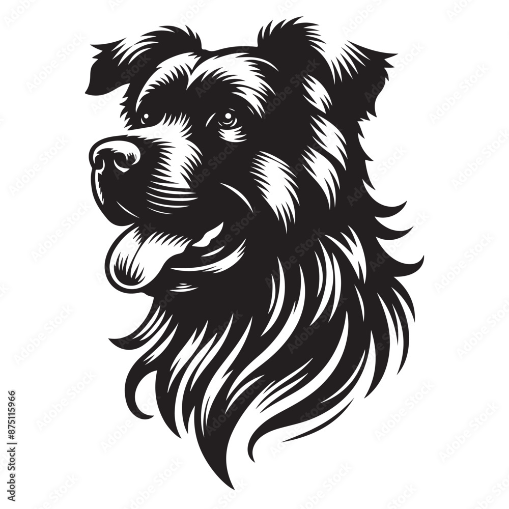 Dog silhouette Dog silhouette