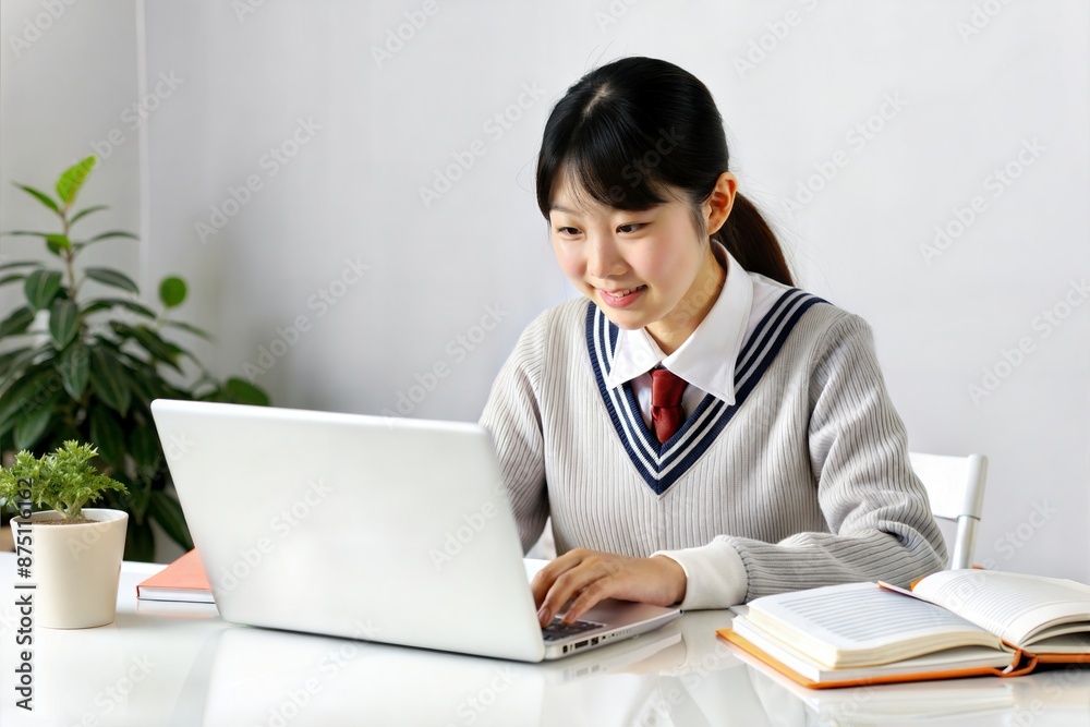 Asian Student Studying with Online Educational Platform
Asian Student Studying with Online Educational Platform