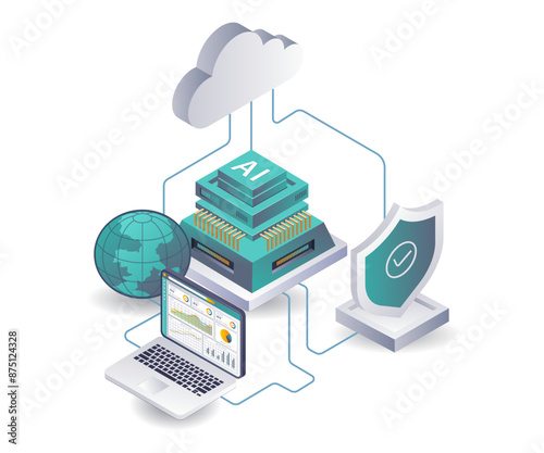 Artificial intelligence in the world of server data security analysis