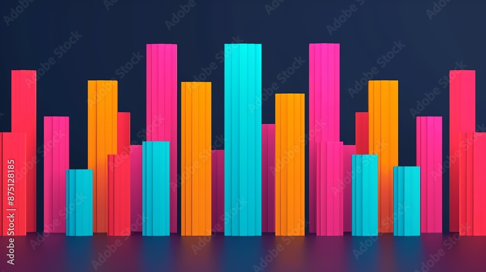Professional featuring valuation, IPO, and mergers; sleek, contemporary elements showcasing acquisition and funding strategies. Illustration, Image, , Minimalism,