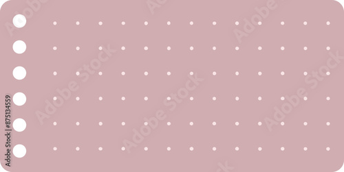  Cute Blank paper notes for to-do list, Daily and Weekly Planner. Scrapbook Stickers, different pieces of washi tape and bookmarks for scheduler or organizer