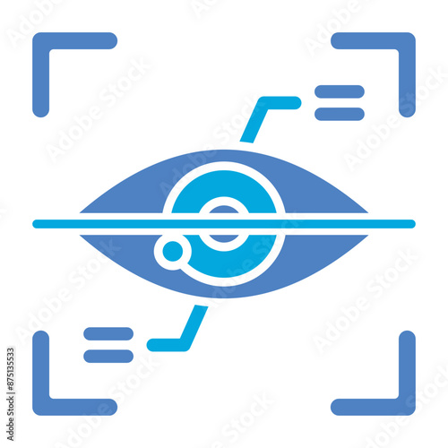 Eye scanner Icon