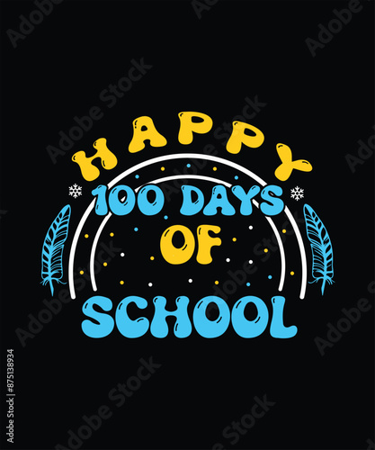Vector Back To School T Shirt Design, Background Design