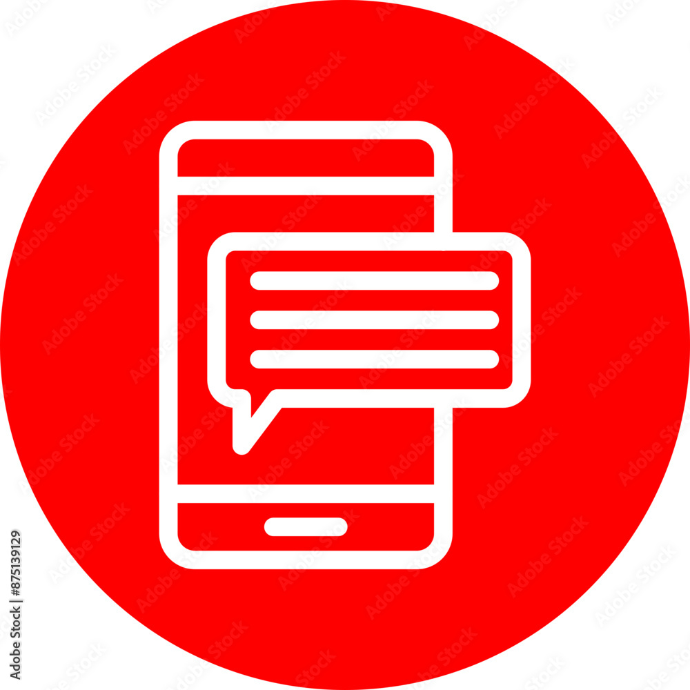 Pop Up Vector Line White Circle Red Pop Up Vector Line White Circle Red