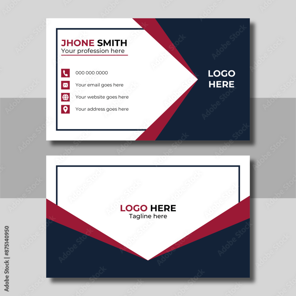 Creative and modern business card template. Business card for business and personal use. Vector illustration design. Horizontal layout, Print ready.
Creative and modern business card template. Business card for business and personal use. Vector illustration design. Horizontal layout, Print ready.