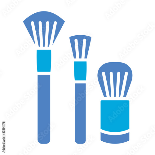 Makeup brushes Icon