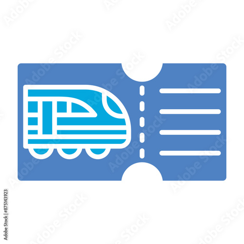 Train ticket Icon