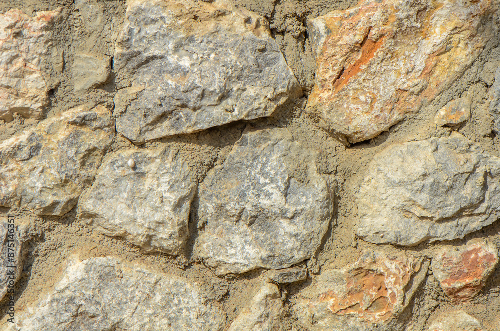Full frame of texture,Stone wall constructed with rocks Full frame of texture,Stone wall constructed with rocks