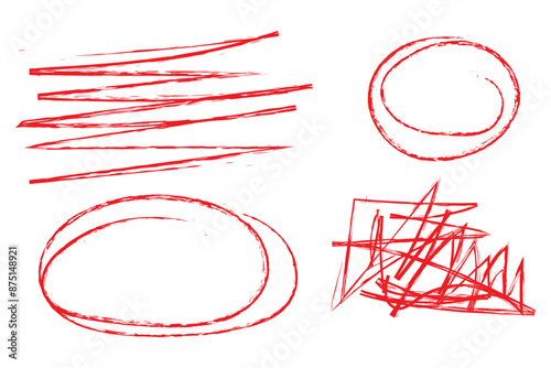 strike, red, stain, brush, marker, rough, lipstick, crayon, black, vector, texture, isolated, hand, white, paint, line, grunge, color, sketch, sign, drawing, pencil, bar, pen, check, ink, writing, pas