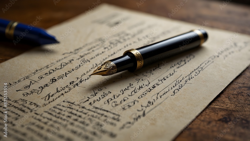 Fountain pens have endured in the age of digital communication ai_generated Fountain pens have endured in the age of digital communication ai_generated