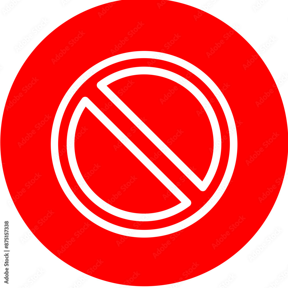 crosscircle Vector Line White Circle Red crosscircle Vector Line White Circle Red
