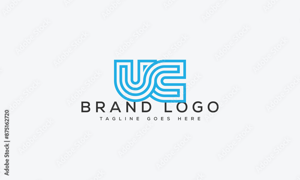 letter UC logo design vector template design for brand. letter UC logo design vector template design for brand.