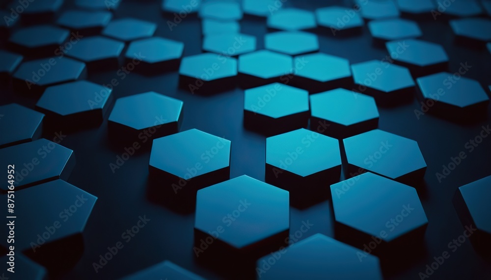 Blue hexagonal background with a lot of hexagons
Blue hexagonal background with a lot of hexagons