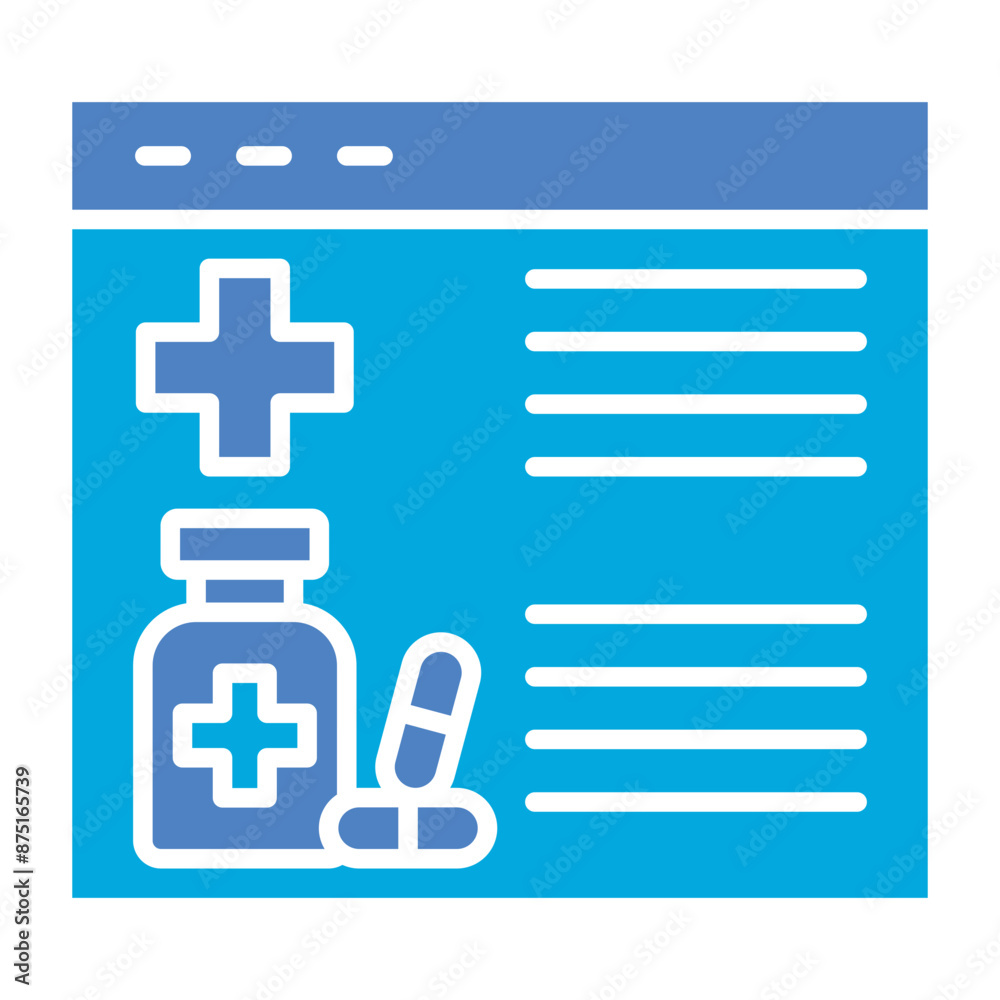 Medical website Icon