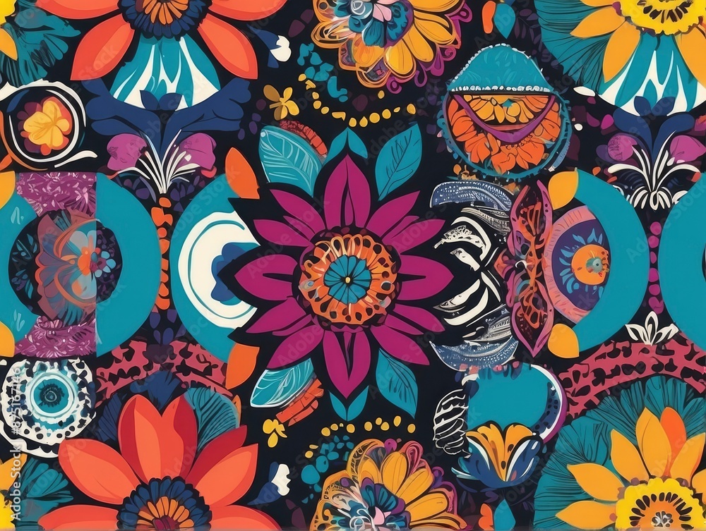 seamless floral pattern seamless floral pattern
