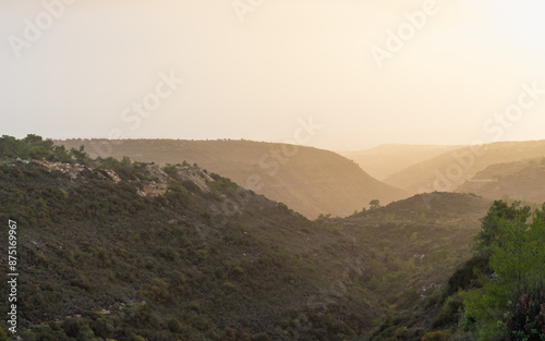 mountains on Cyprus..