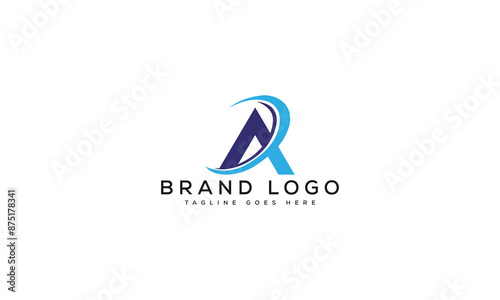 letter A logo design vector template design for brand.