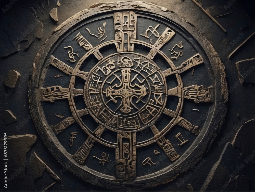 Obraz premium astronomical clock