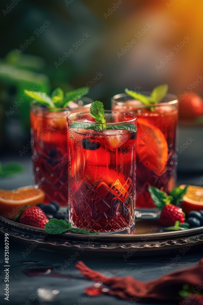 Refreshing Red Summer Sangria Refreshing Red Summer Sangria
