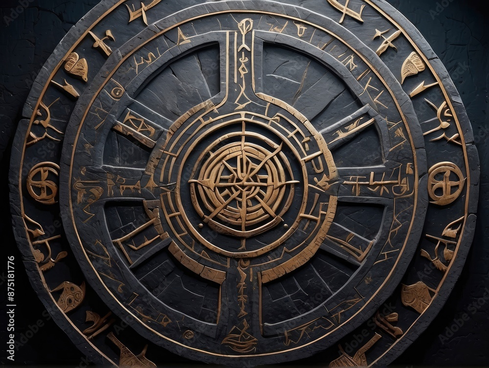 Obraz premium astronomical clock