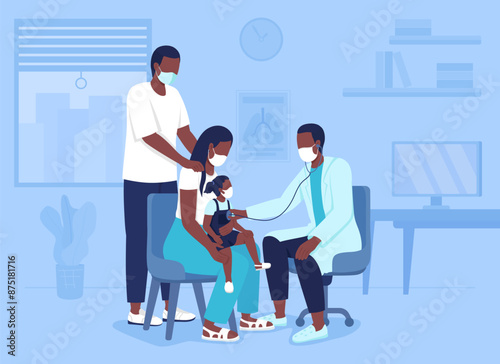 Healthcare facilities illustration