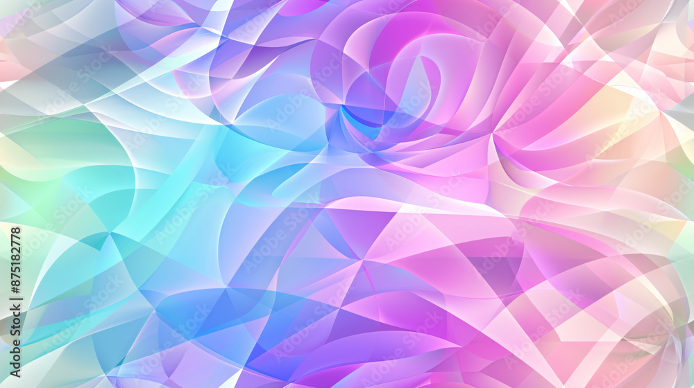 Pastel-colored swirling pattern in an abstract background Pastel-colored swirling pattern in an abstract background