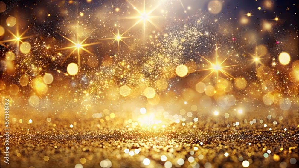 Obraz premium Glamorous background with splashes and glitter , glamour, sparkles, shining, elegance, shiny, festive, celebration