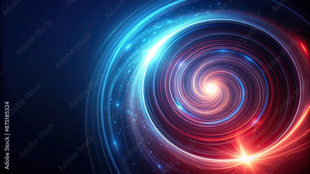 Dark blue-red background with glowing spiral , dark, blue, red, background, glowing, spiral, abstract, vibrant, colors Dark blue-red background with glowing spiral , dark, blue, red, background, glowing, spiral, abstract, vibrant, colors