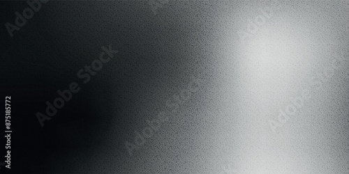 Noisy grey black abstract background. Colorful gradient. Holographic blurred grainy gradient banner background texture.