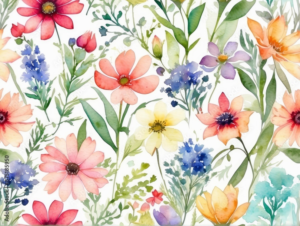 seamless floral pattern seamless floral pattern