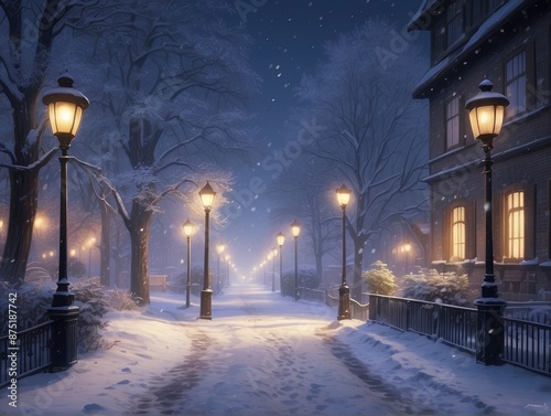 street at night