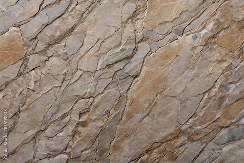Vintage stone wall texture background featuring cracked sandstone and aged construction materials