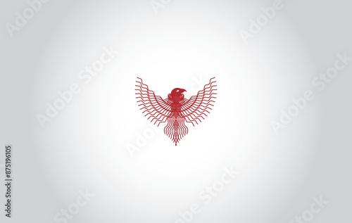 Free Download Eagle Bird Beautiful Elegant Logo - GFXLoad