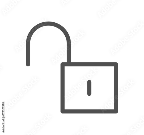 Locks icon outline and linear vector.	
